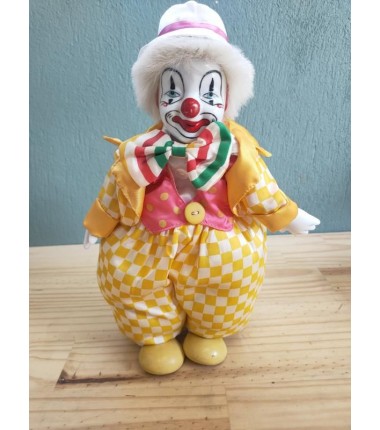 CLOWN MUSICALE JAUNE 