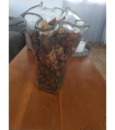 VASE VERRE POT POURRI