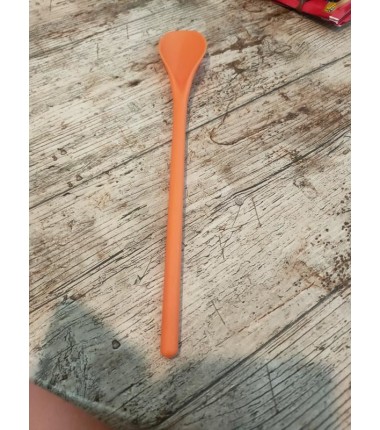 CUILLERE PLASTIQUE ORANGE 