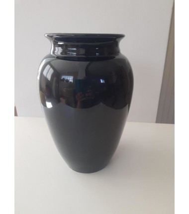 VASE NOIR 20 CM