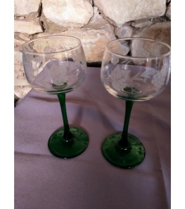 2 VERRES ALSACIENS