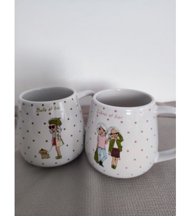 2 MUGS MOTIFS