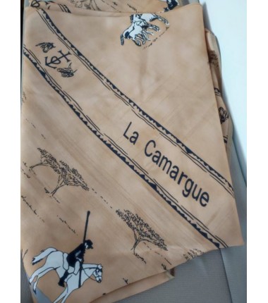 NAPPE RONDE CAMARGUE 190 CM