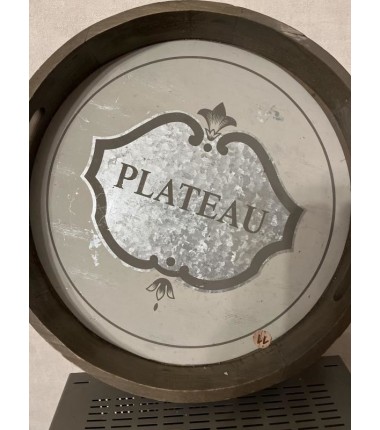 PLATEAU ROND 34 CM