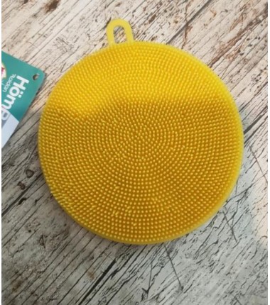 ÉPONGE EN SILICONE JAUNE 